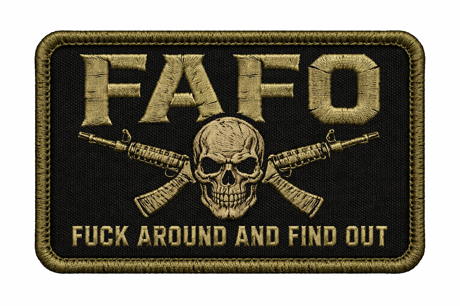 FAFO Patch 3" x 2.5"