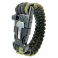 Tactical Paracord Bracelet with Fire Starter